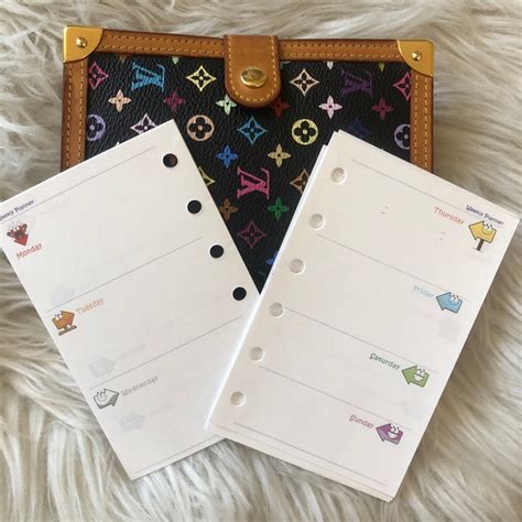 louis vuitton pocket agenda refill